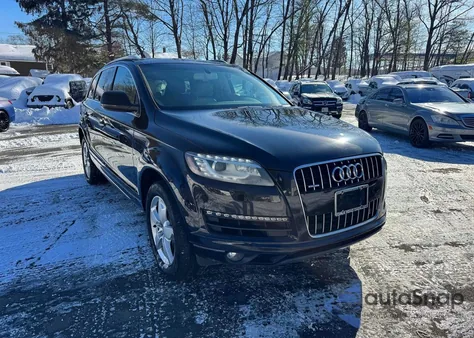 2014 Audi Q7 Premium Plus из США, поврежденный, VIN WA1LGAFE1ED010547